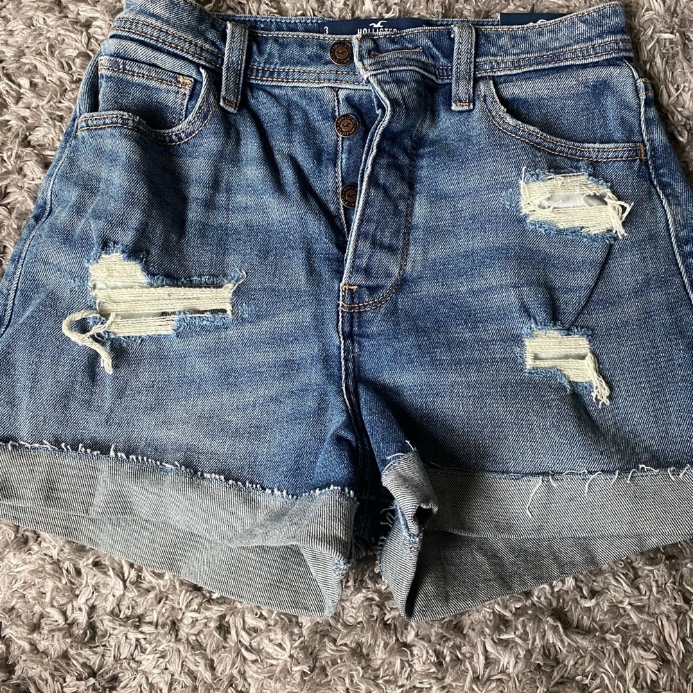 Curvy ultra high rise shorts